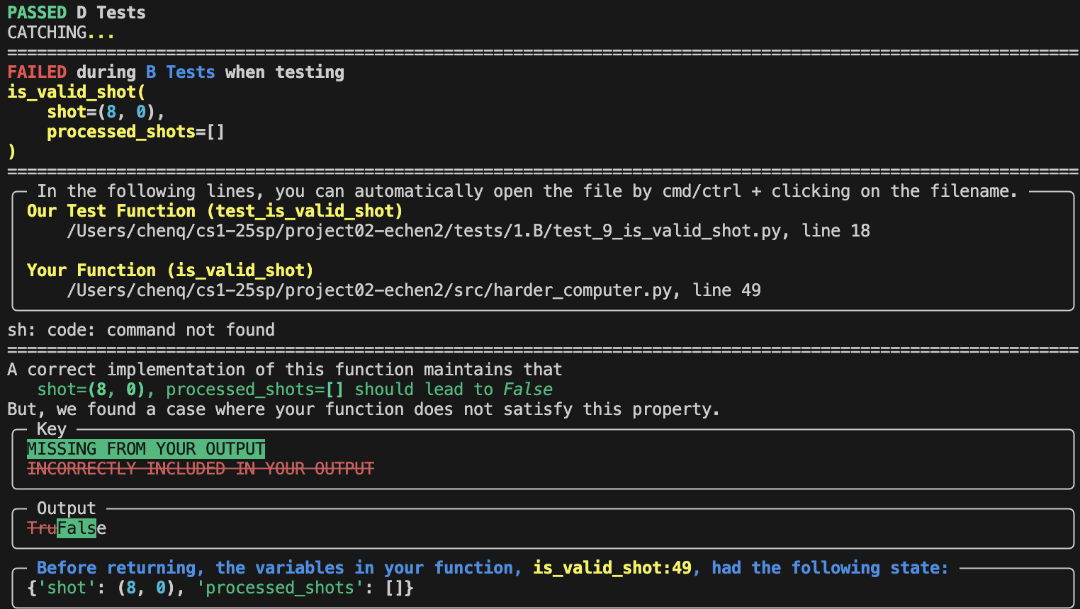 failed-does-not-match-expected-output